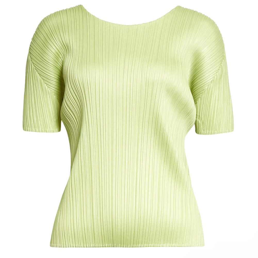 ISSEY MIYAKE  Monthly Colors April Pleated Top🍐🍈